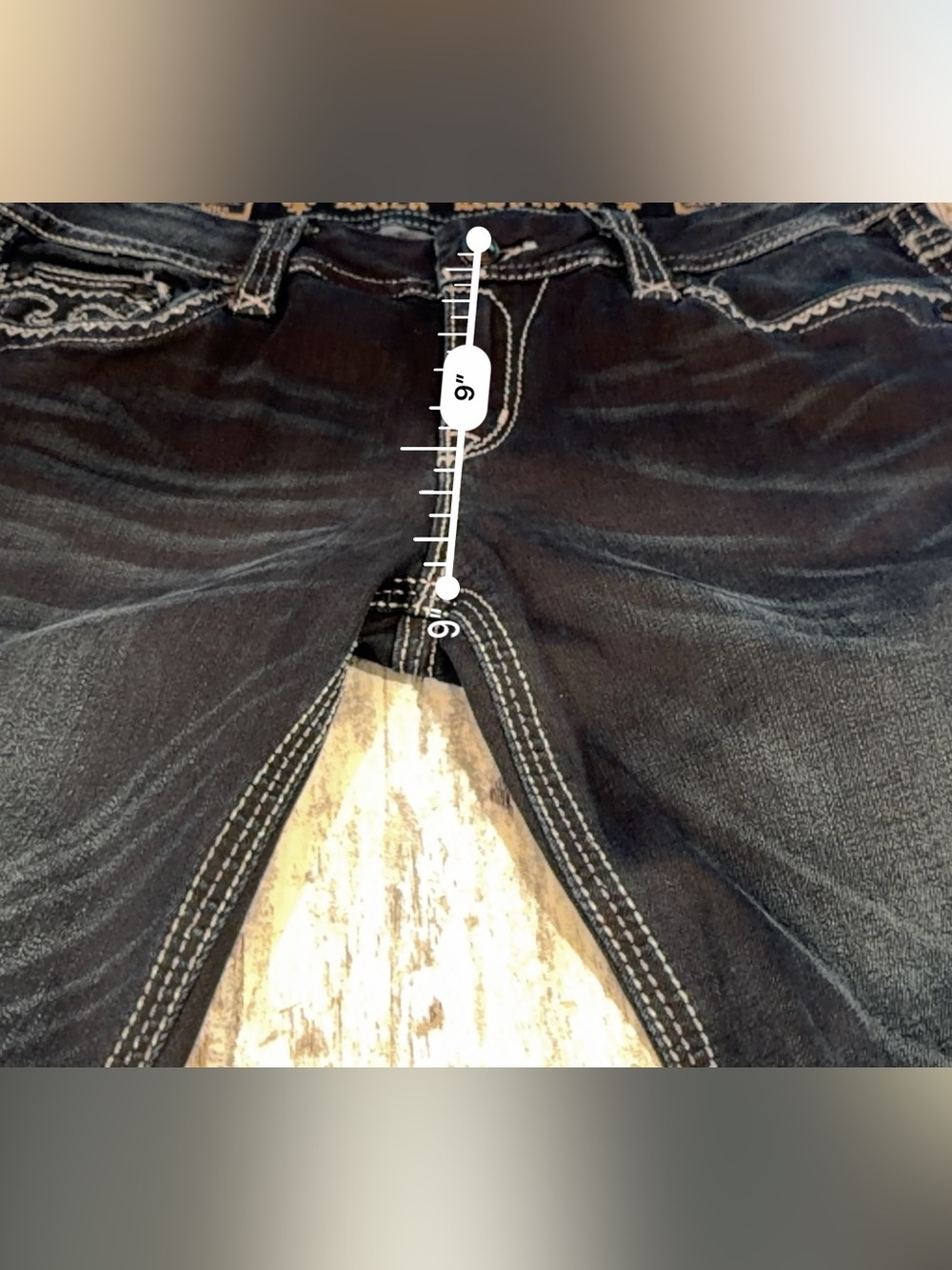 Rock Revival Exclusive Sequins Jacklyn Women’s Jean Size 30x32 - Picture 9 of 16